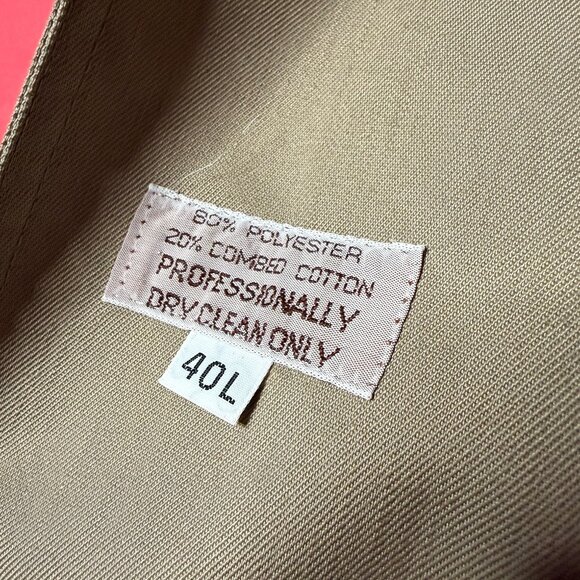 Vintage Authentic Christian Dior Monsieur Trench Coat – 1980s - Picture 9 of 12